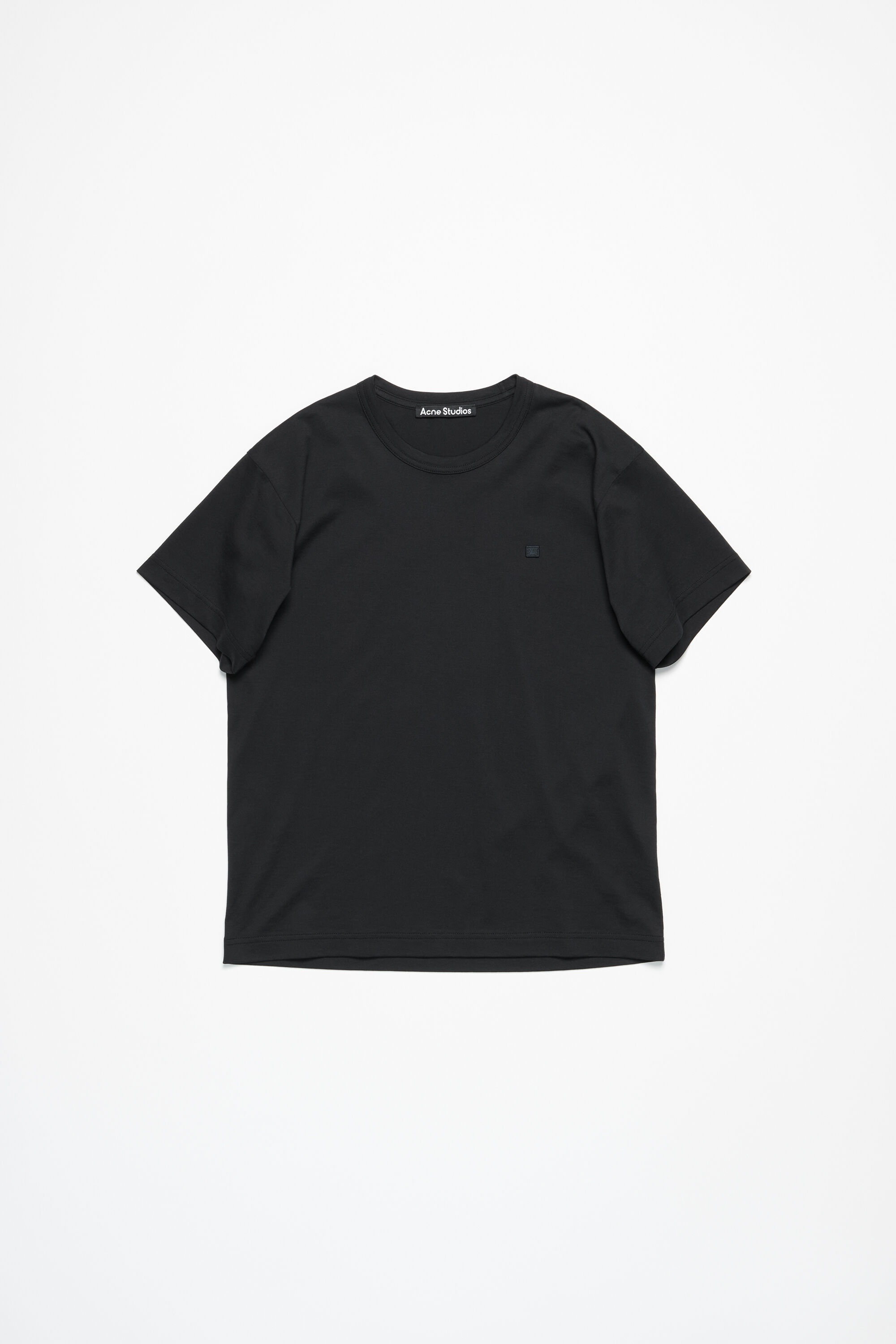 Crew neck t-shirt- Regular fit - Black - 5