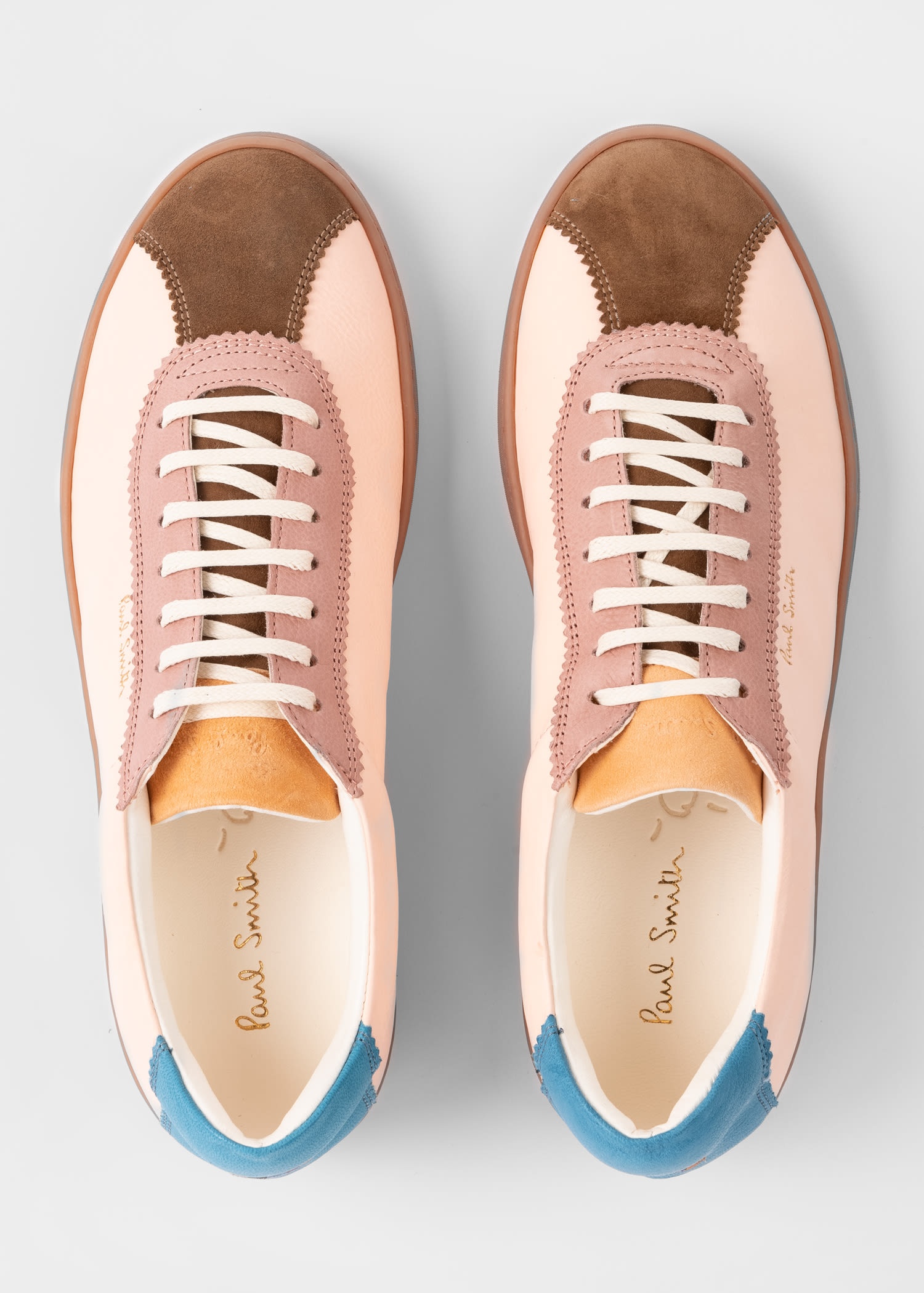 Leather 'Vantage' Sneakers - 5