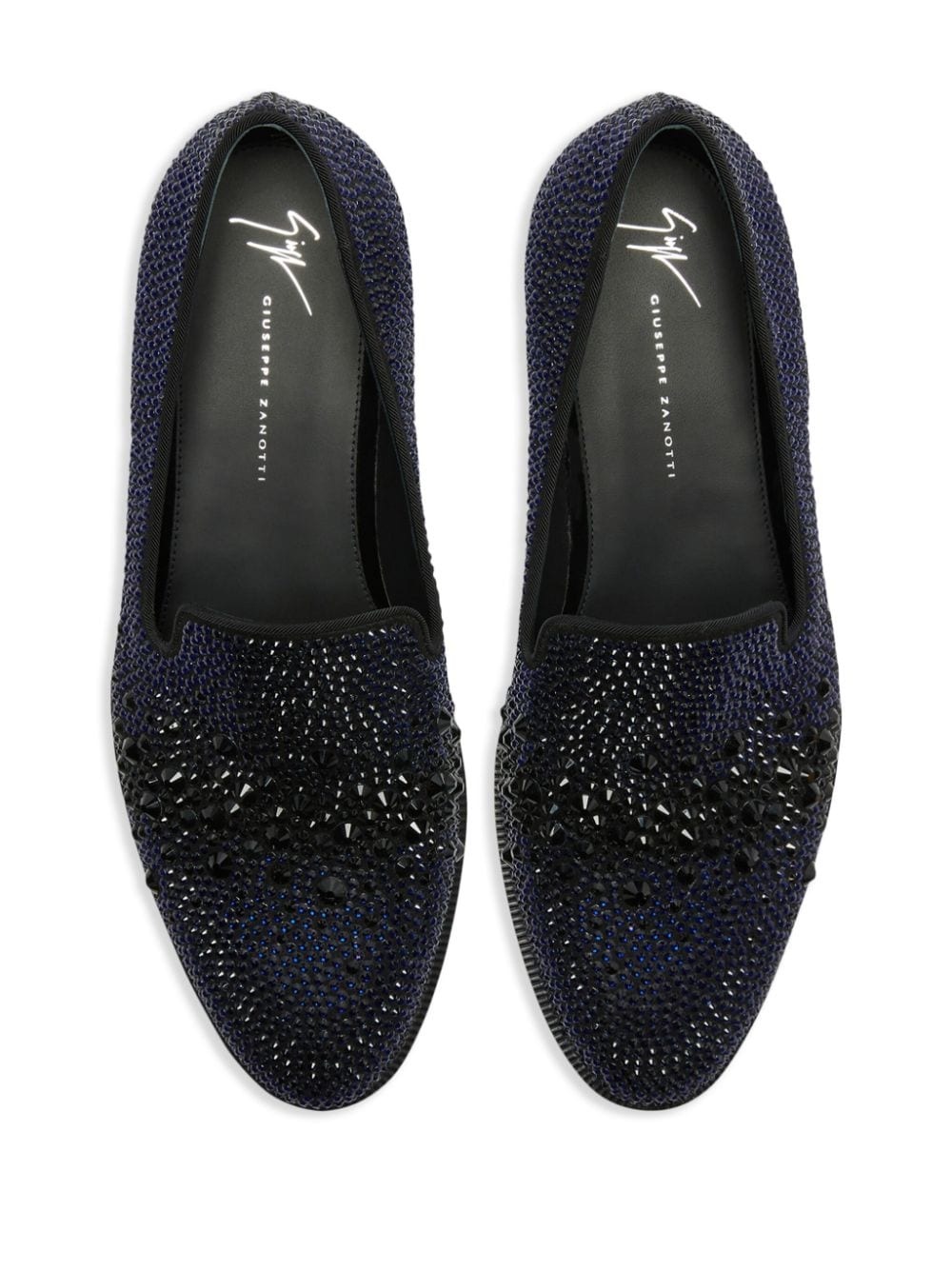 Marthinique crystal-embellished loafers - 4