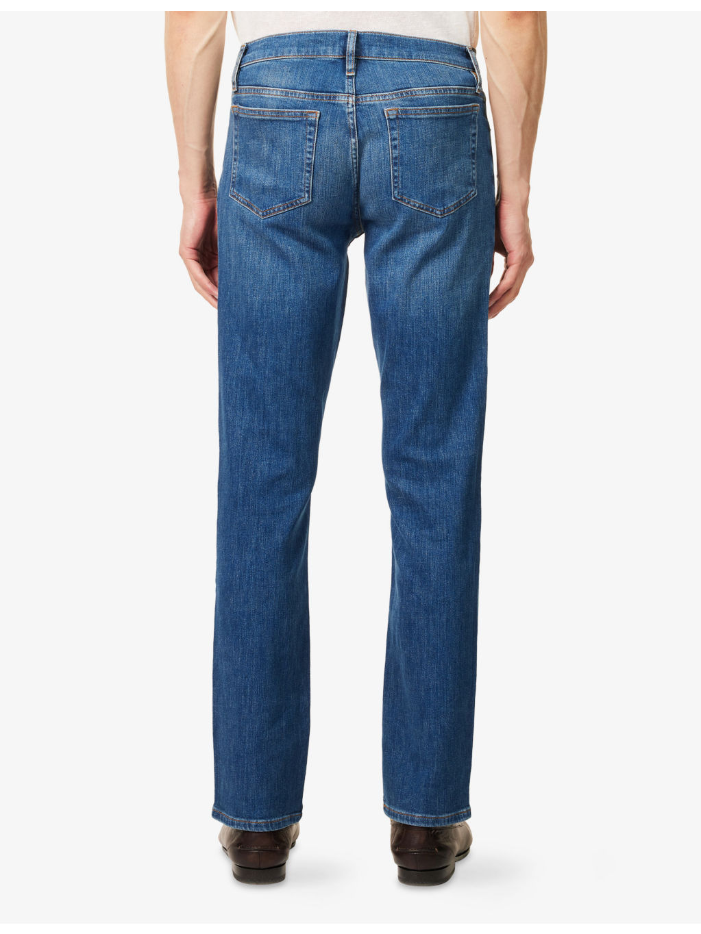 Modern Straight Slim-Fit Stretch-Denim Jeans - 4