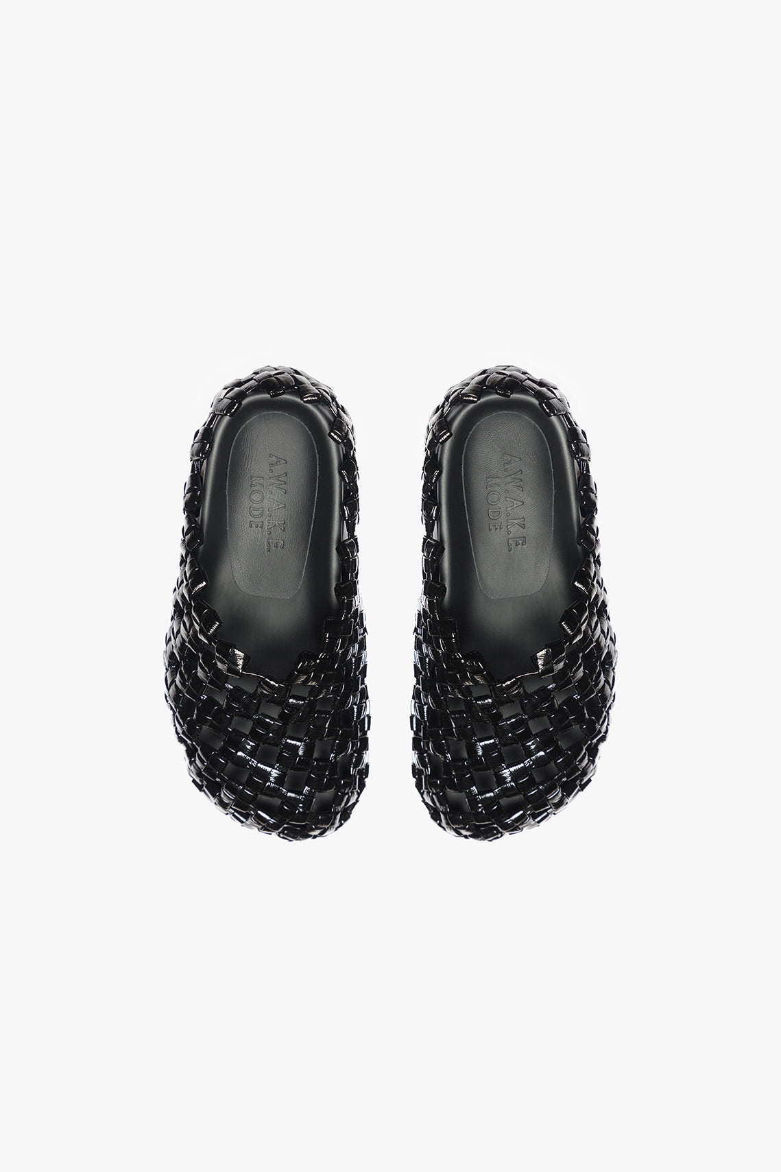 WEAVED CLOG BLACK - 6