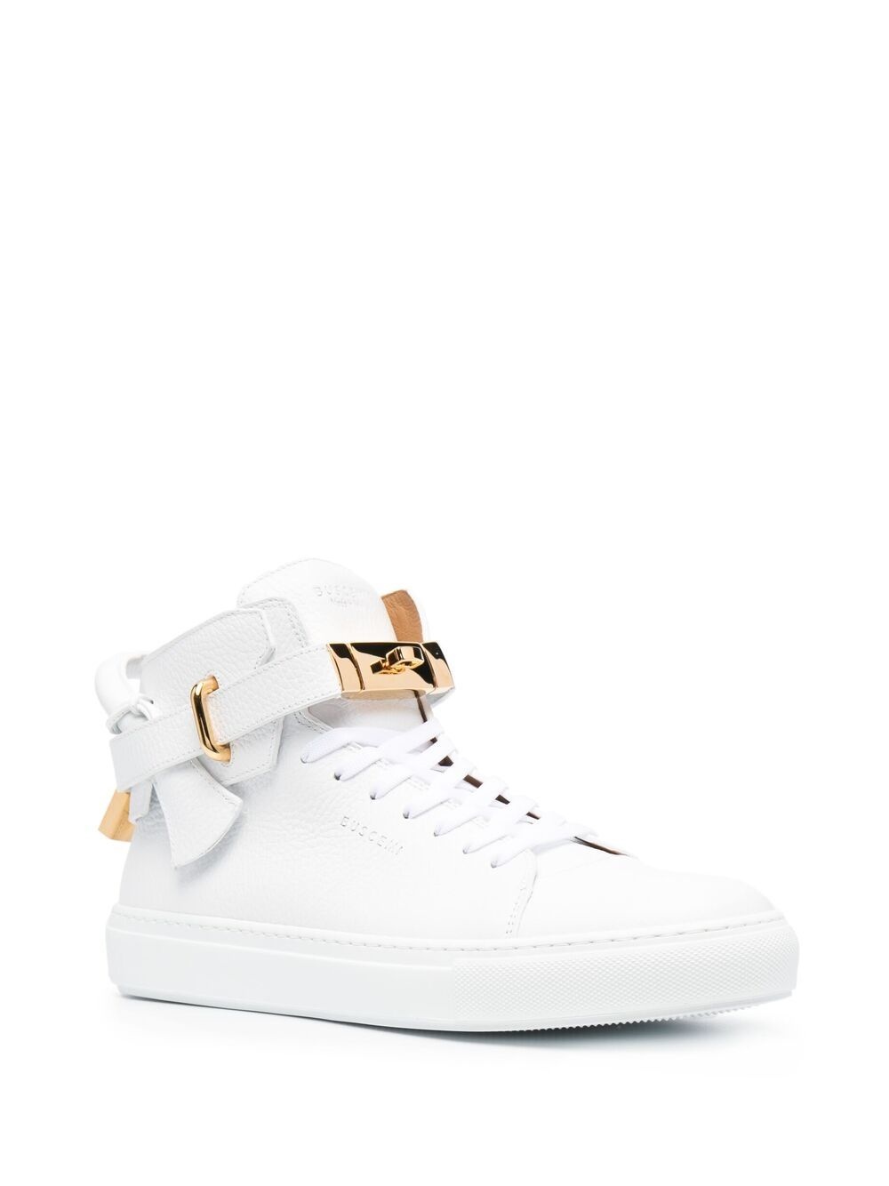 high-top padlock sneakers - 2