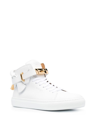 BUSCEMI high-top padlock sneakers outlook