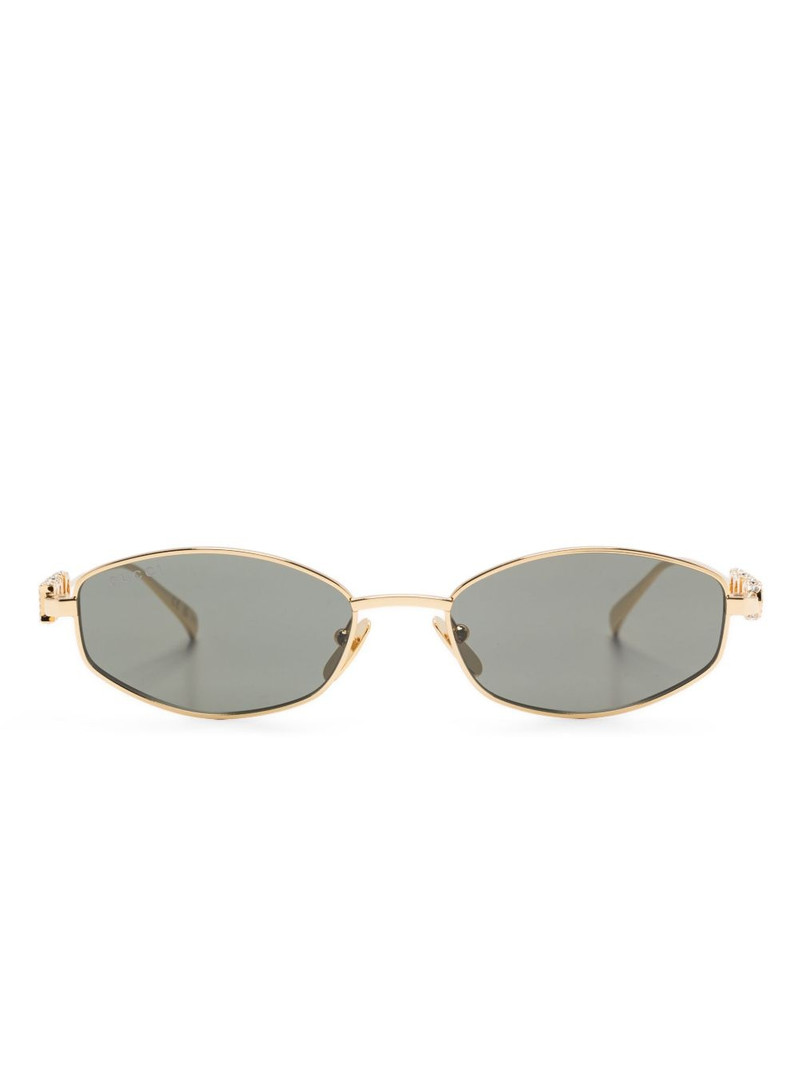 geometric-frame sunglasses 1