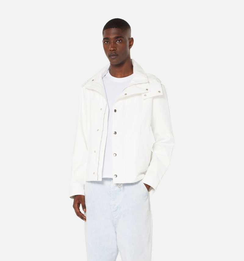 AMI Paris Hooded Coach Jacket With Ami De Cœur Patch outlook