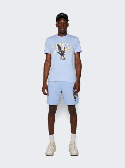 Givenchy Bermuda Board Shorts Light Blue outlook