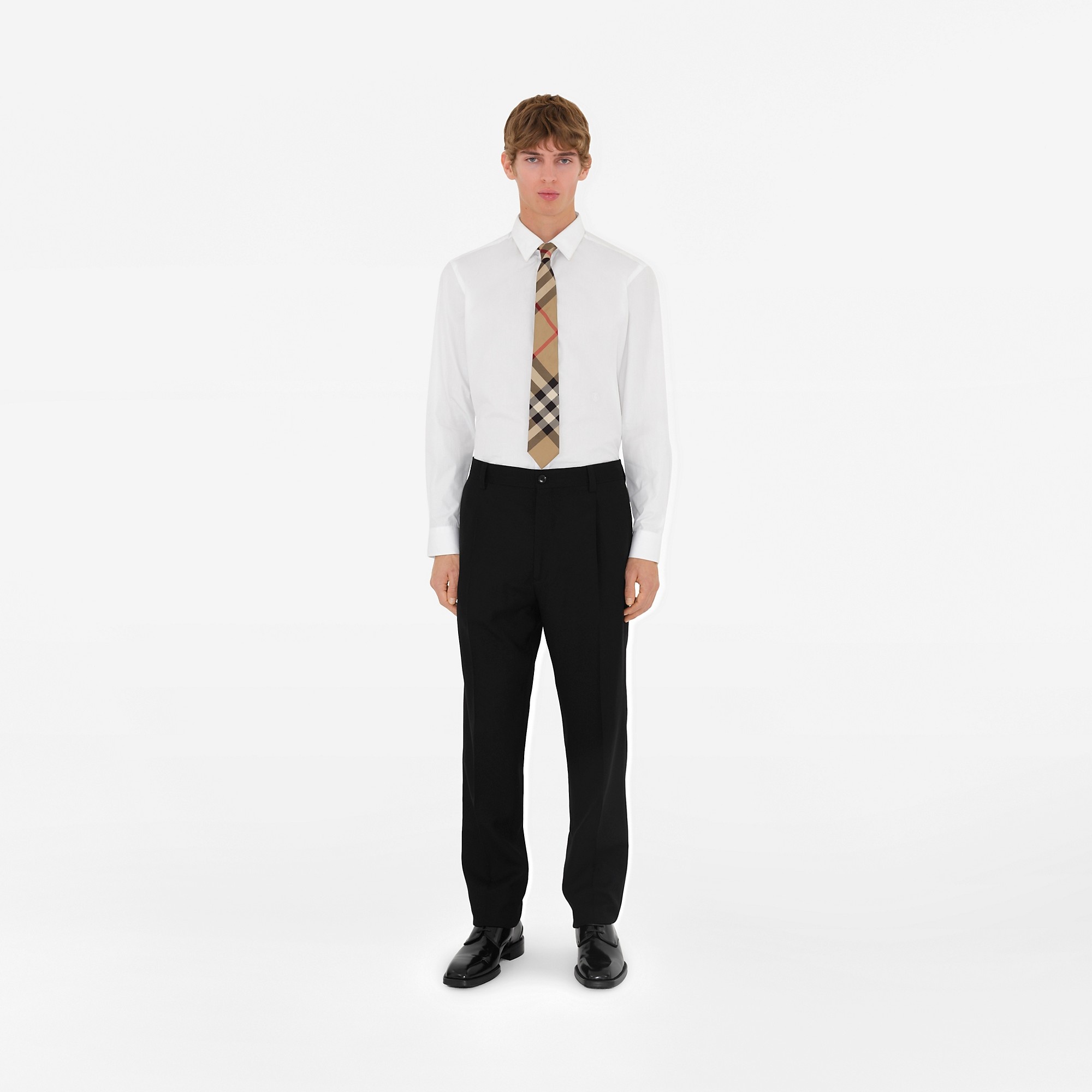 Classic Cut Check Silk Tie - 2
