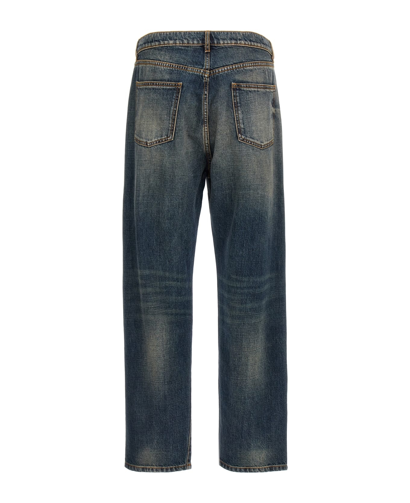 'pegaso' Embroidery Jeans - 2