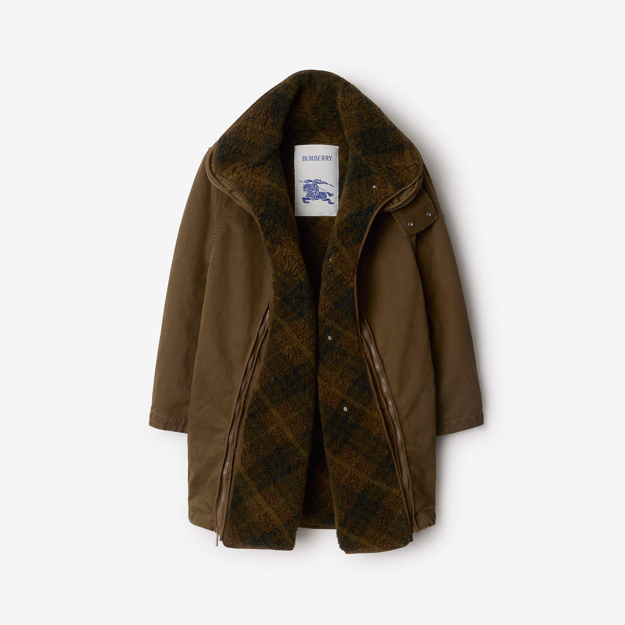 Detachable Warmer Cotton Parka - 1