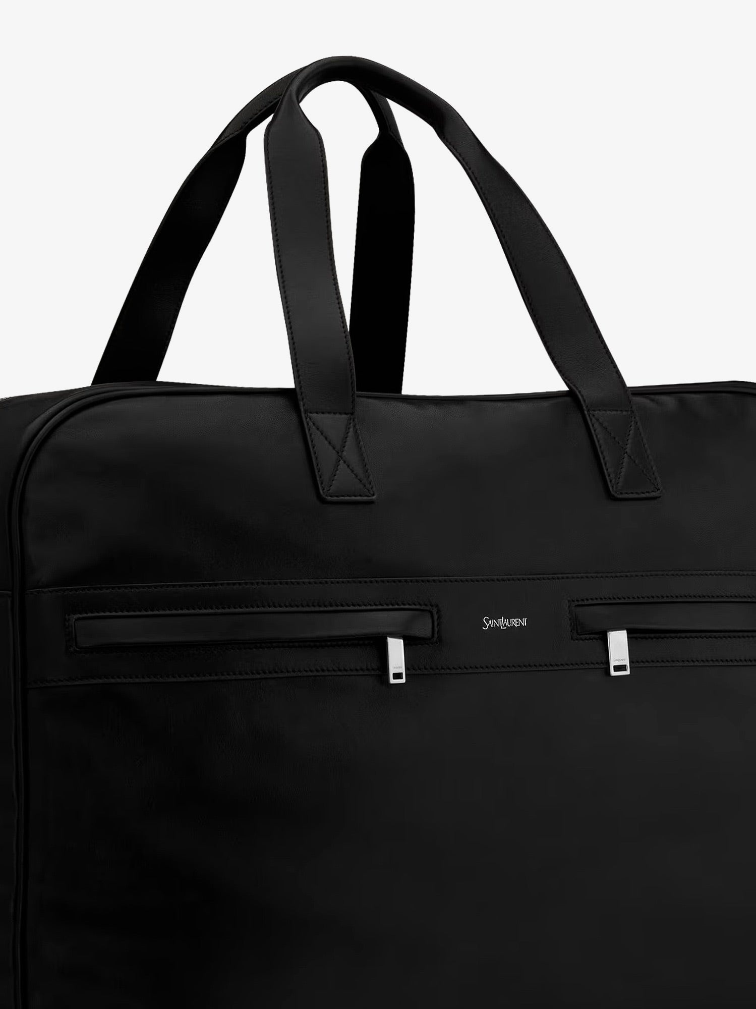 Saint Laurent Camp Leather Travel Bag - 4