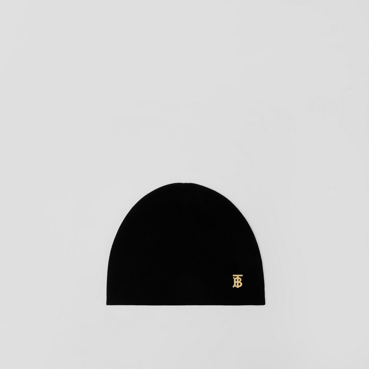 Reversible Monogram Motif Wool Cashmere Beanie - 1