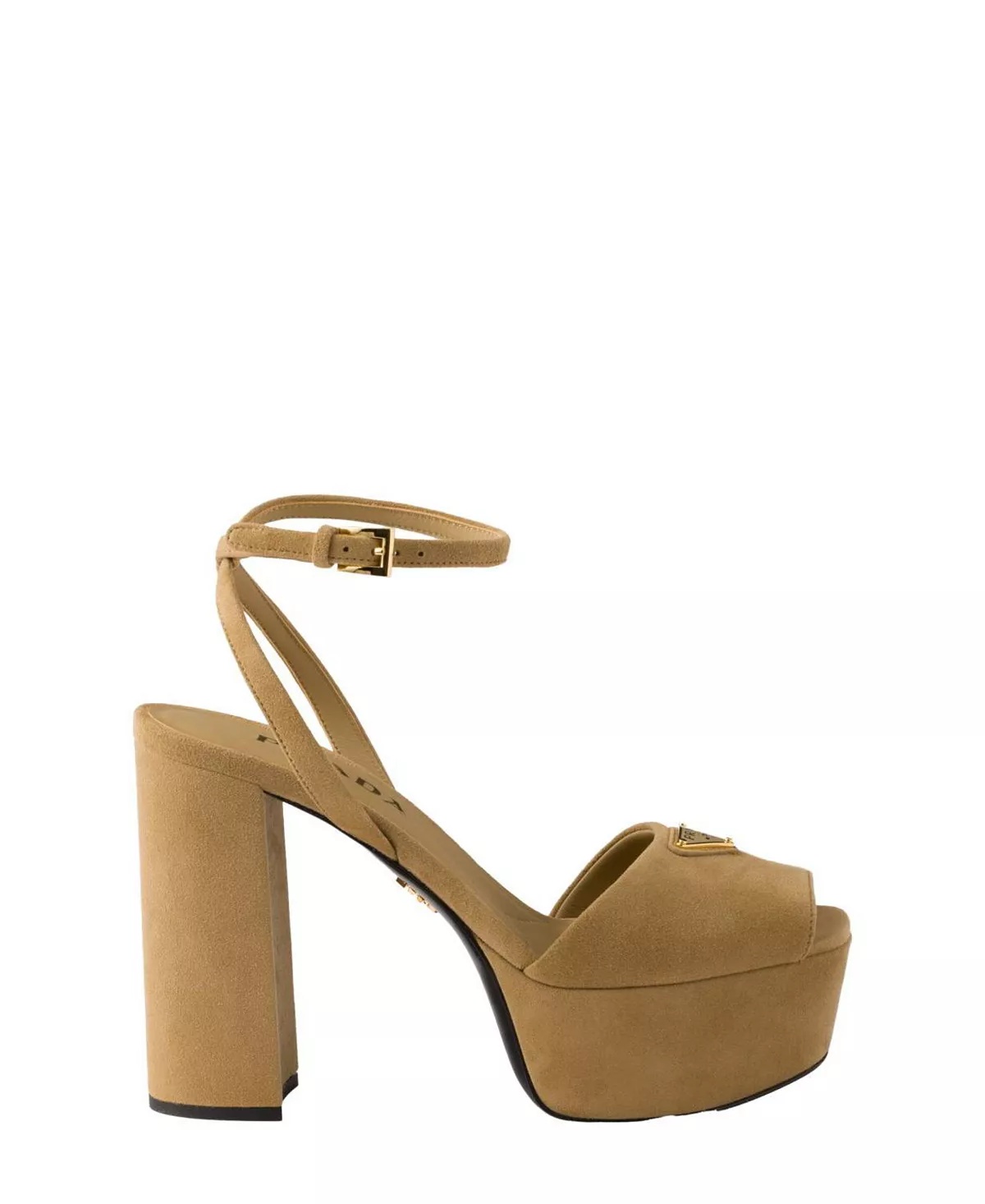 Women's Suede Platform Sandals - 2