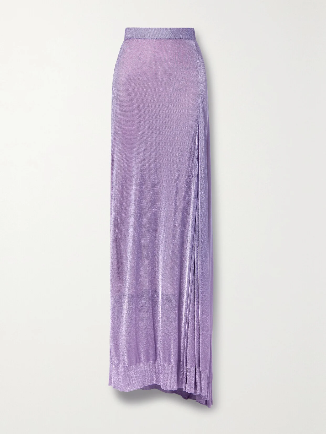 Girela Open-knit Lurex Maxi Skirt - 1