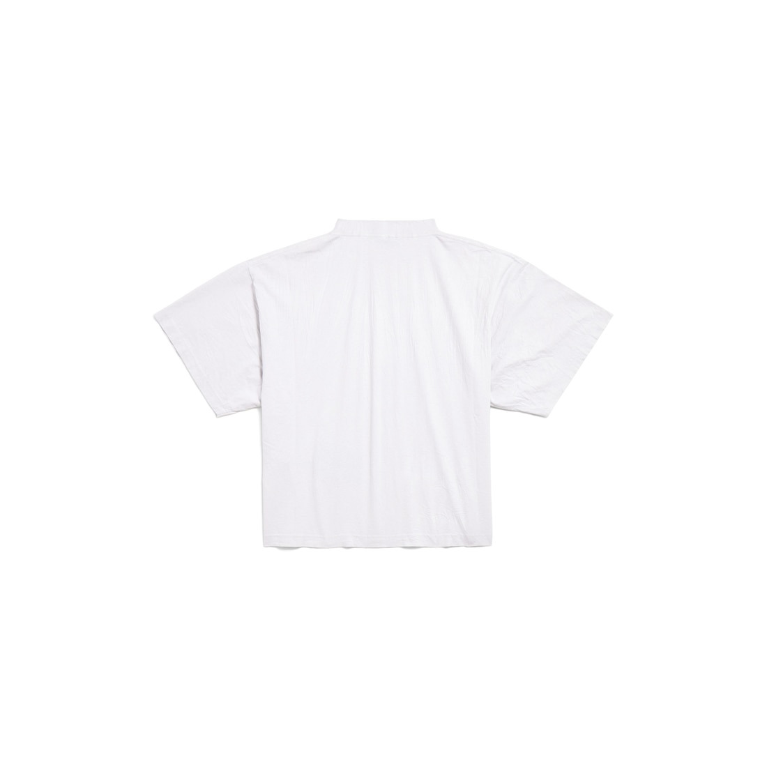 Women's Kittycat Cropped T-shirt in Dirty White/black - 2