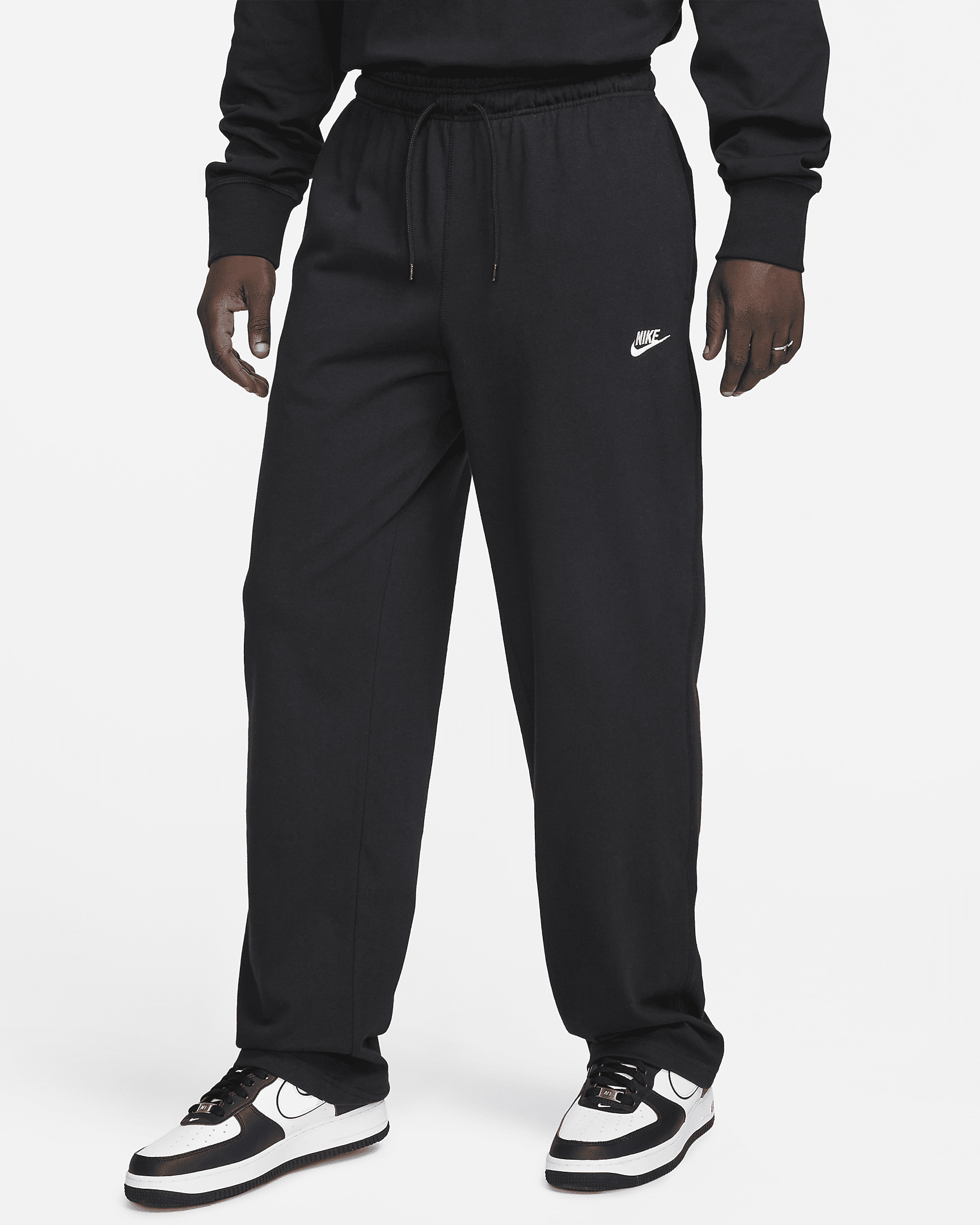 Nike Sportswear Club Men's Knit Open-Hem Pants - 1