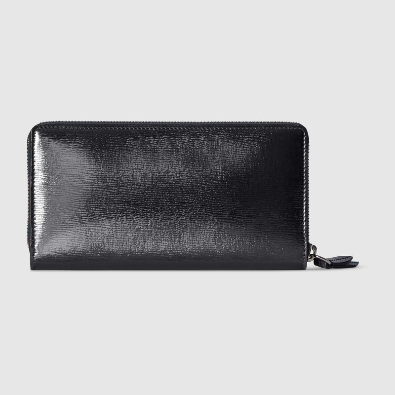 Bi-color GG Marmont zip around wallet 4