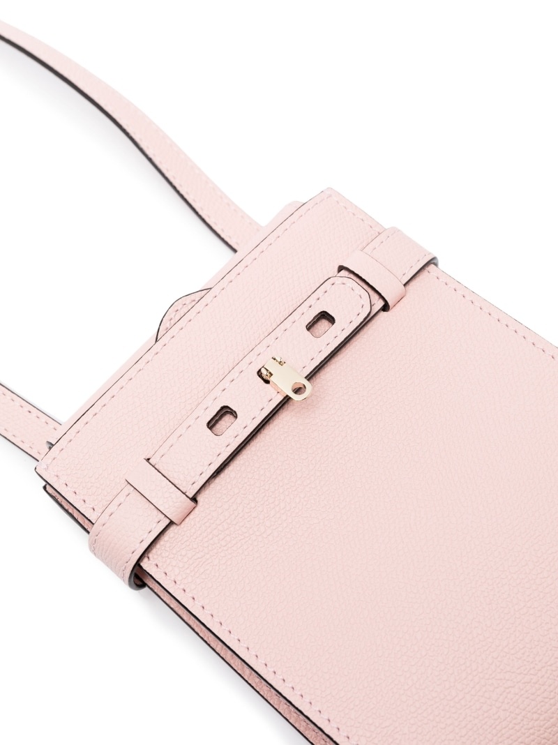 textured single-strap mini bag - 4