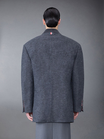 Thom Browne Melton Combo Oversized Classic Sport Coat outlook