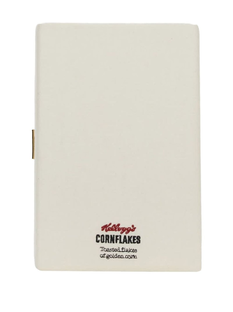 Anya Hindmarch cornflakes clutch bag outlook