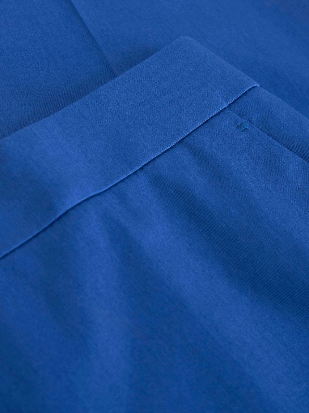 cropped stretch-cotton trousers - 6