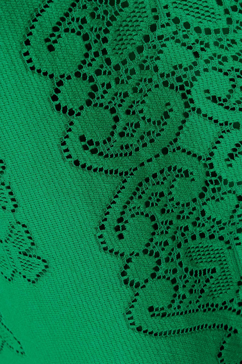 Crocheted cotton-blend maxi dress 5