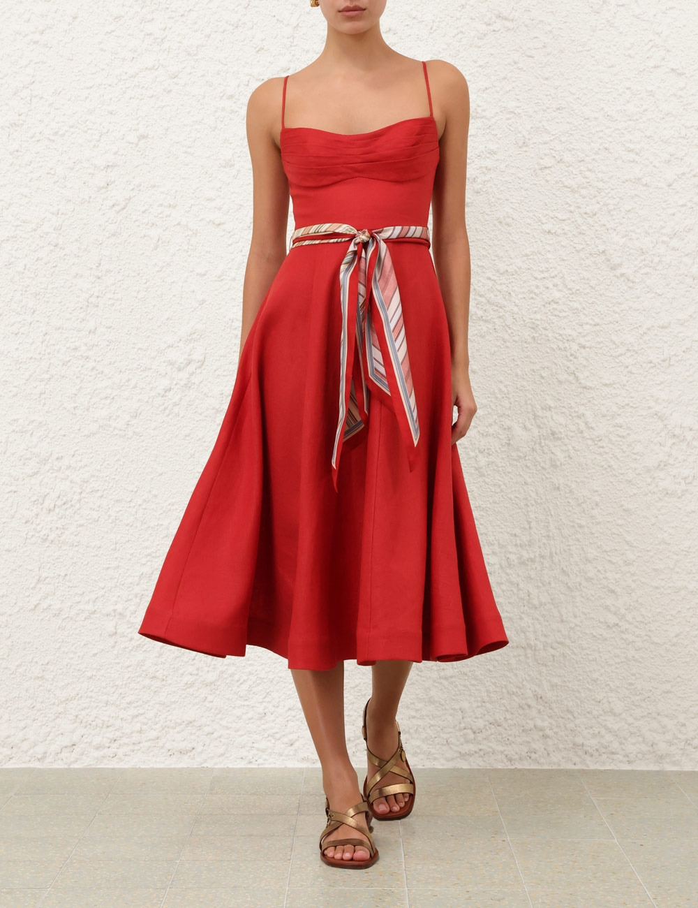 REBELLION TUCK MIDI DRESS - 2