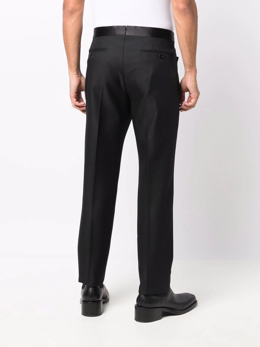 straight-leg trousers - 4