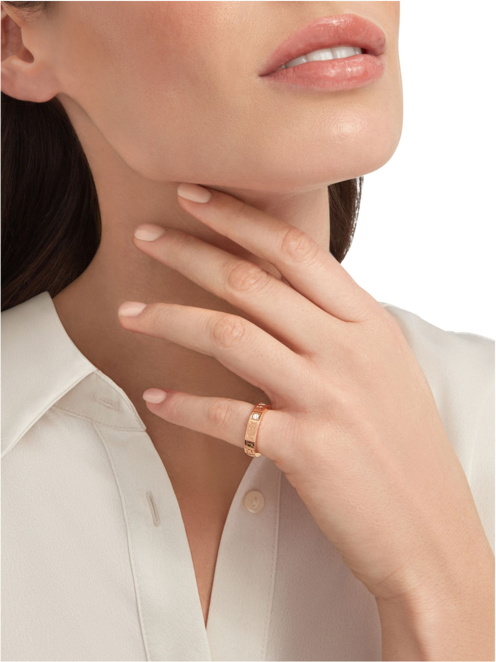 B.zero1 18ct rose-gold ring - 3