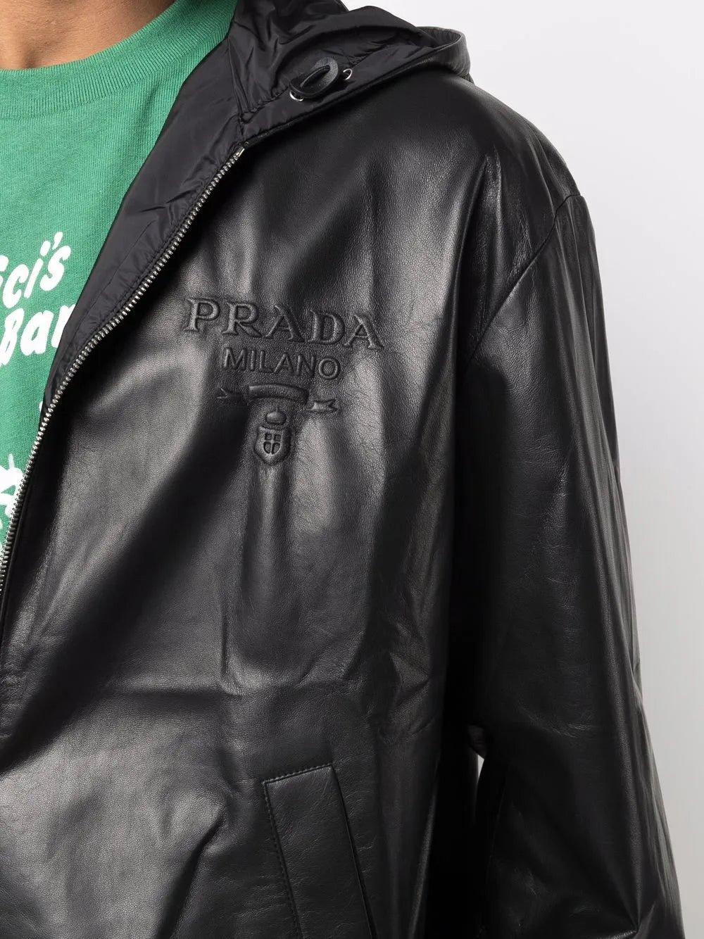 Bomber en cuir - 7