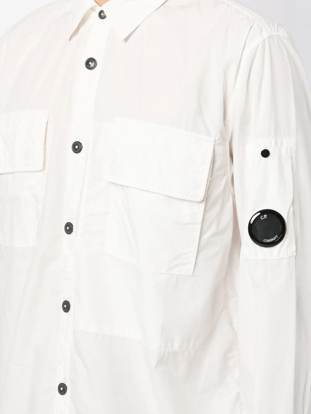 Lens detail long sleeve shirt - 5