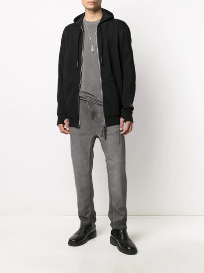 11 by Boris Bidjan Saberi long-sleeve zipped hoodie outlook