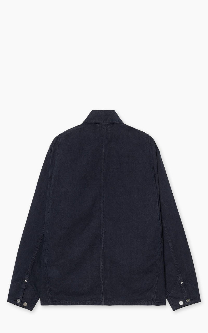 WALTER CHORE COAT SULLIVAN CANVAS DARK NAVY - 2