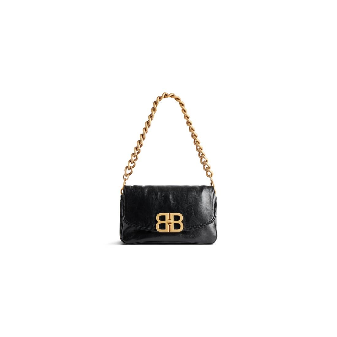 Women's Bb Soft Small Flap Bag  in Black - 1
