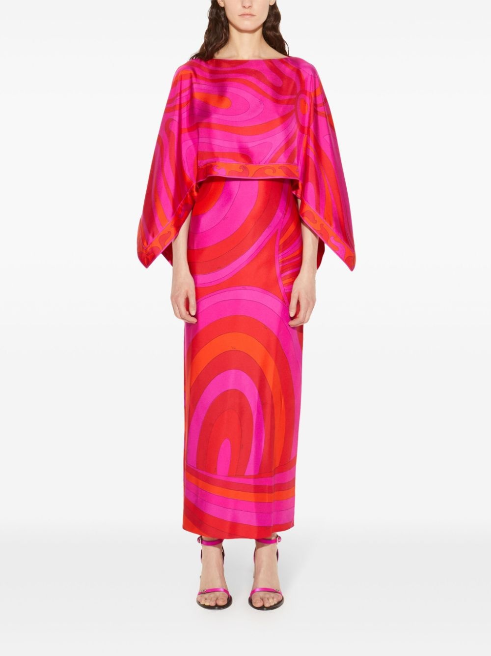 printed maxi dress - 2