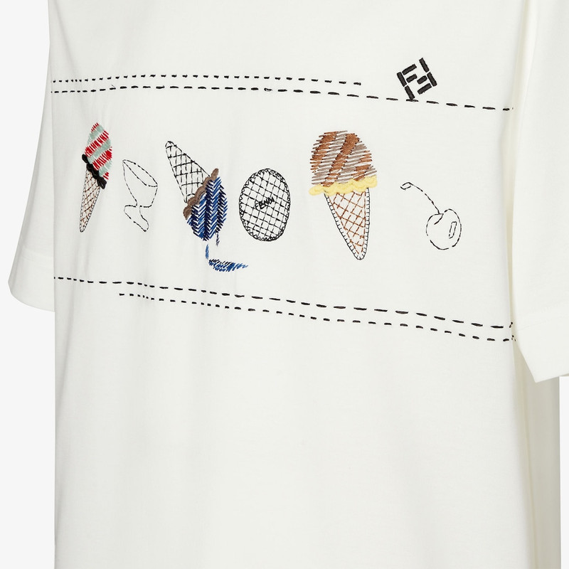 T-Shirt White cotton T-shirt 3