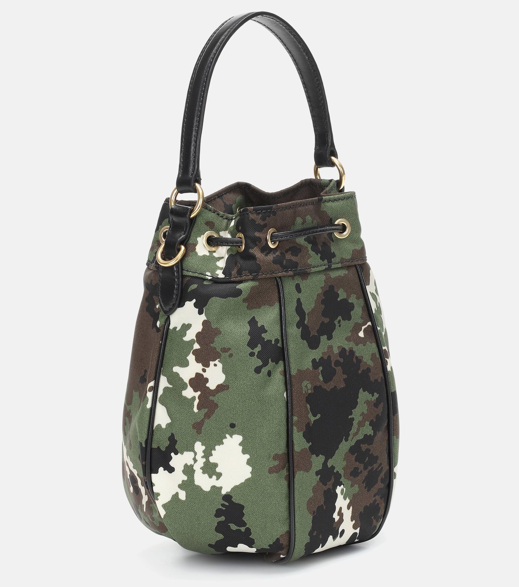 Camouflage bucket bag - 4