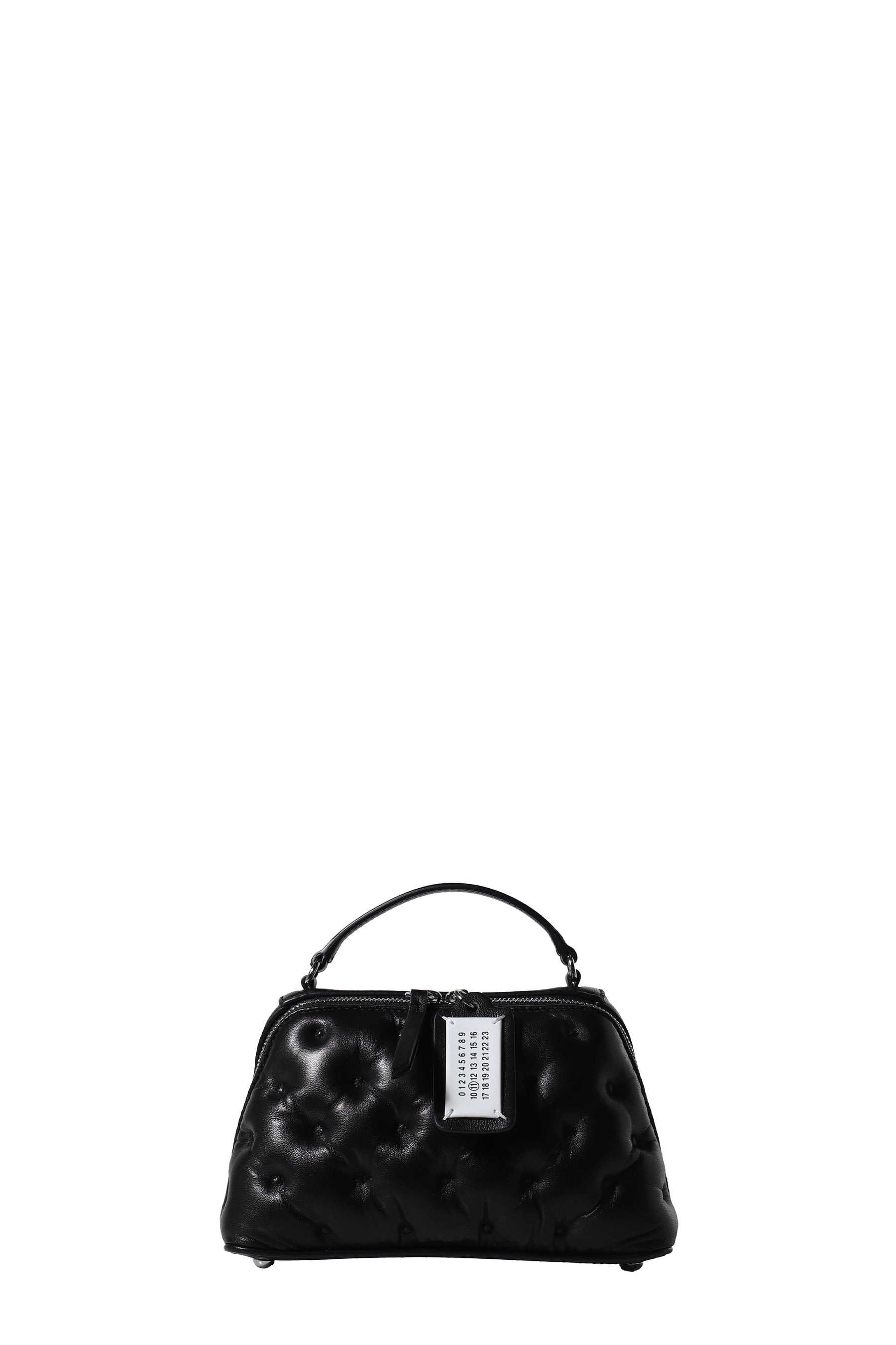 GLAM SLAM EMBROIDERY TRAPEZOID BAG / BLK - 4