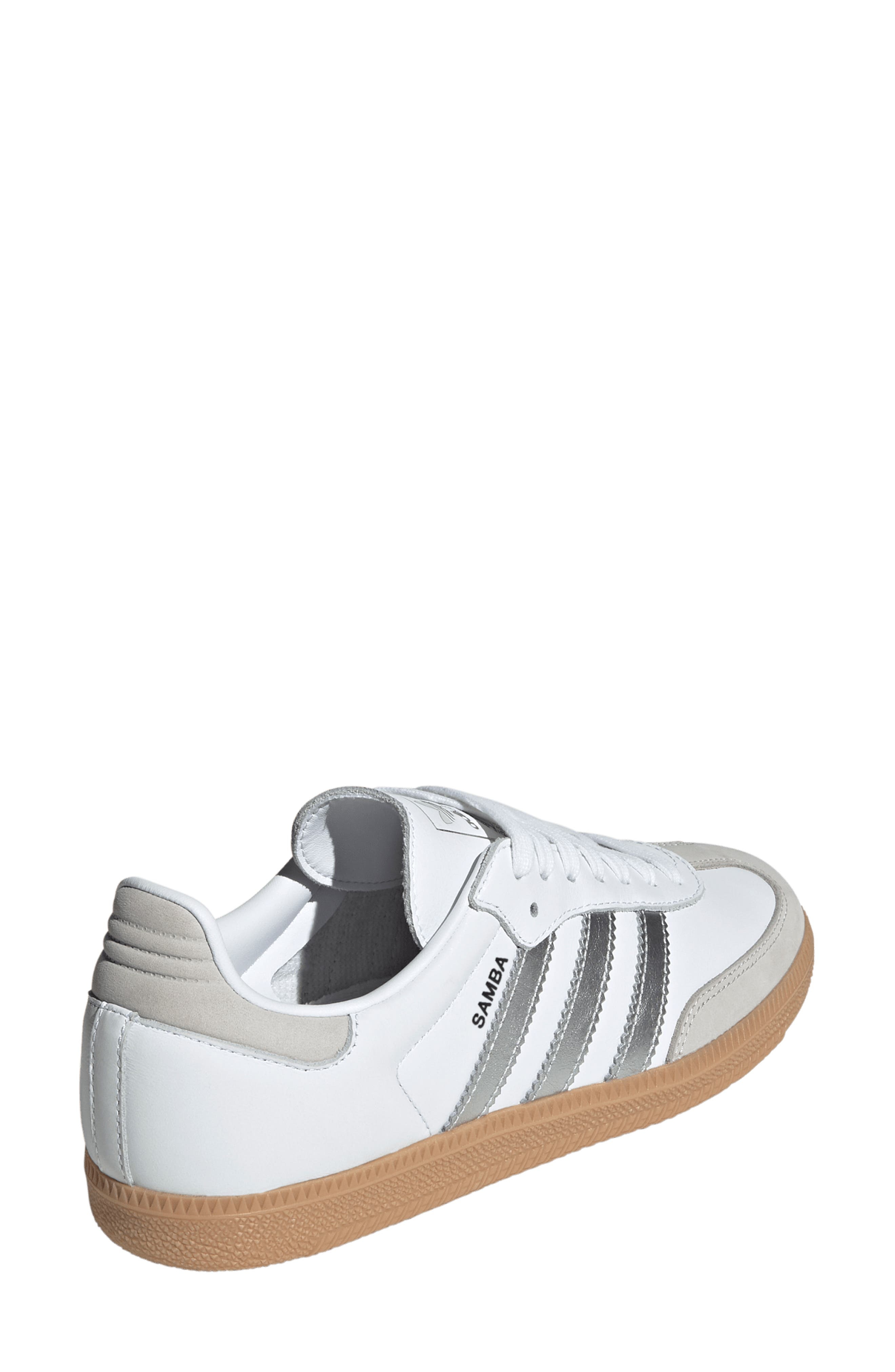 adidas Gender Inclusive Samba OG Sneaker in Ftwwht/sil at Nordstrom - 2