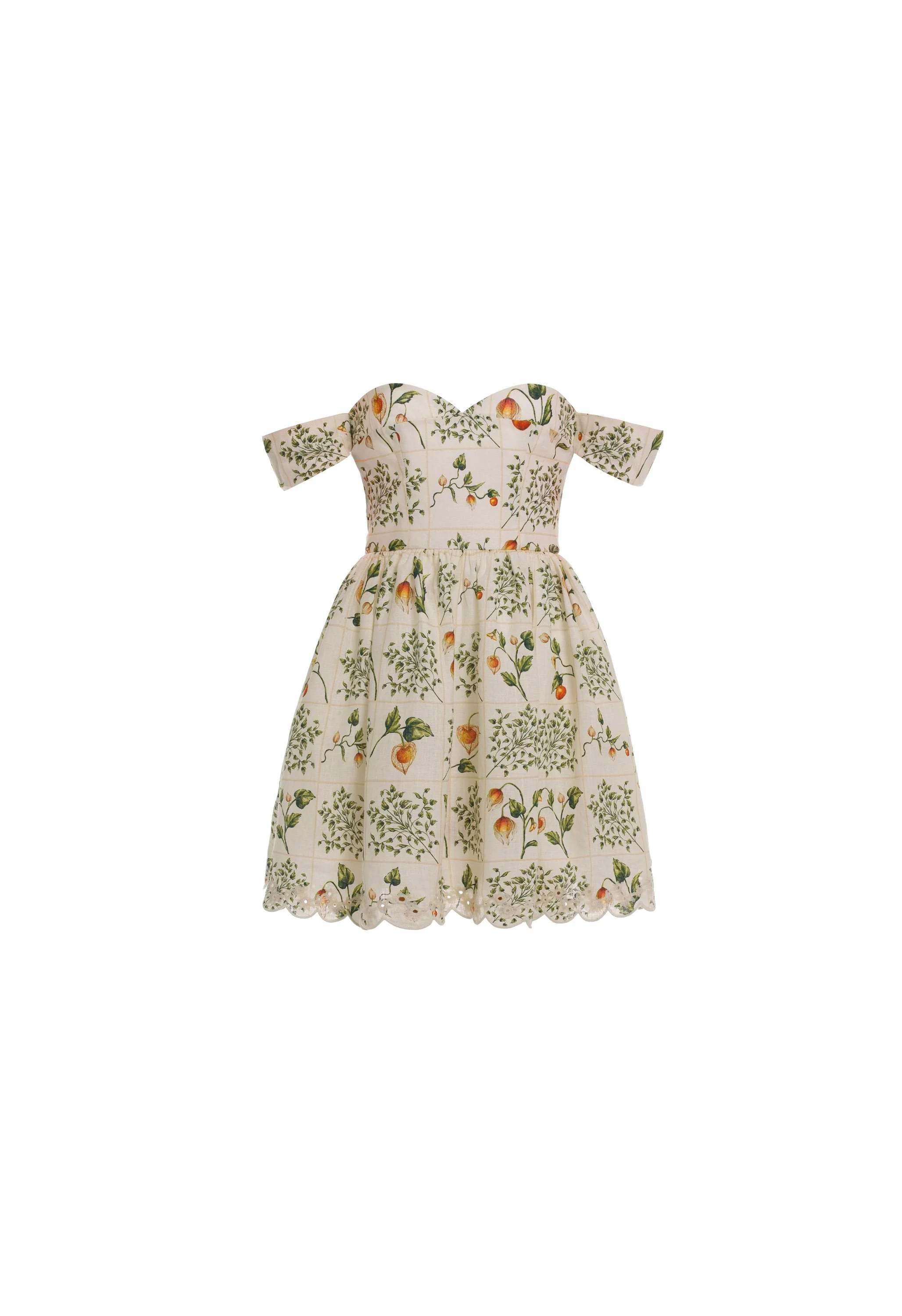 Poesia Uchuva Mini Dress - 1