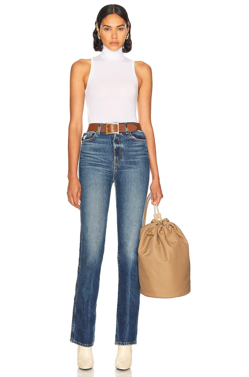 HELSA Turtleneck Tank in 2nd Skin Jersey outlook