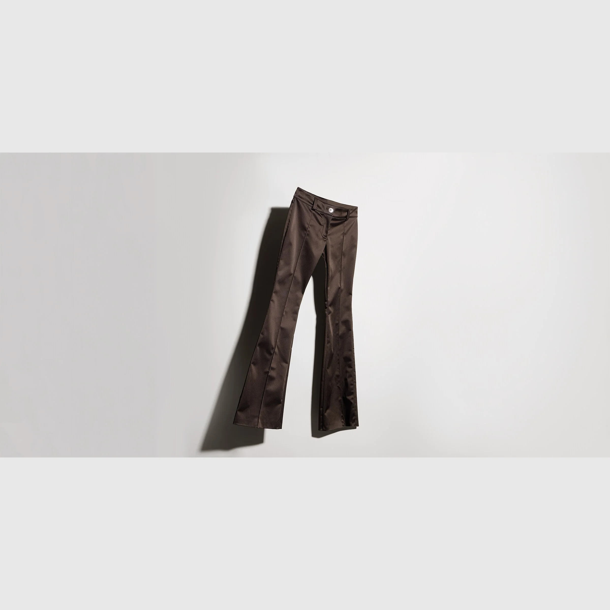 Stretch acetate duchesse pants - 1