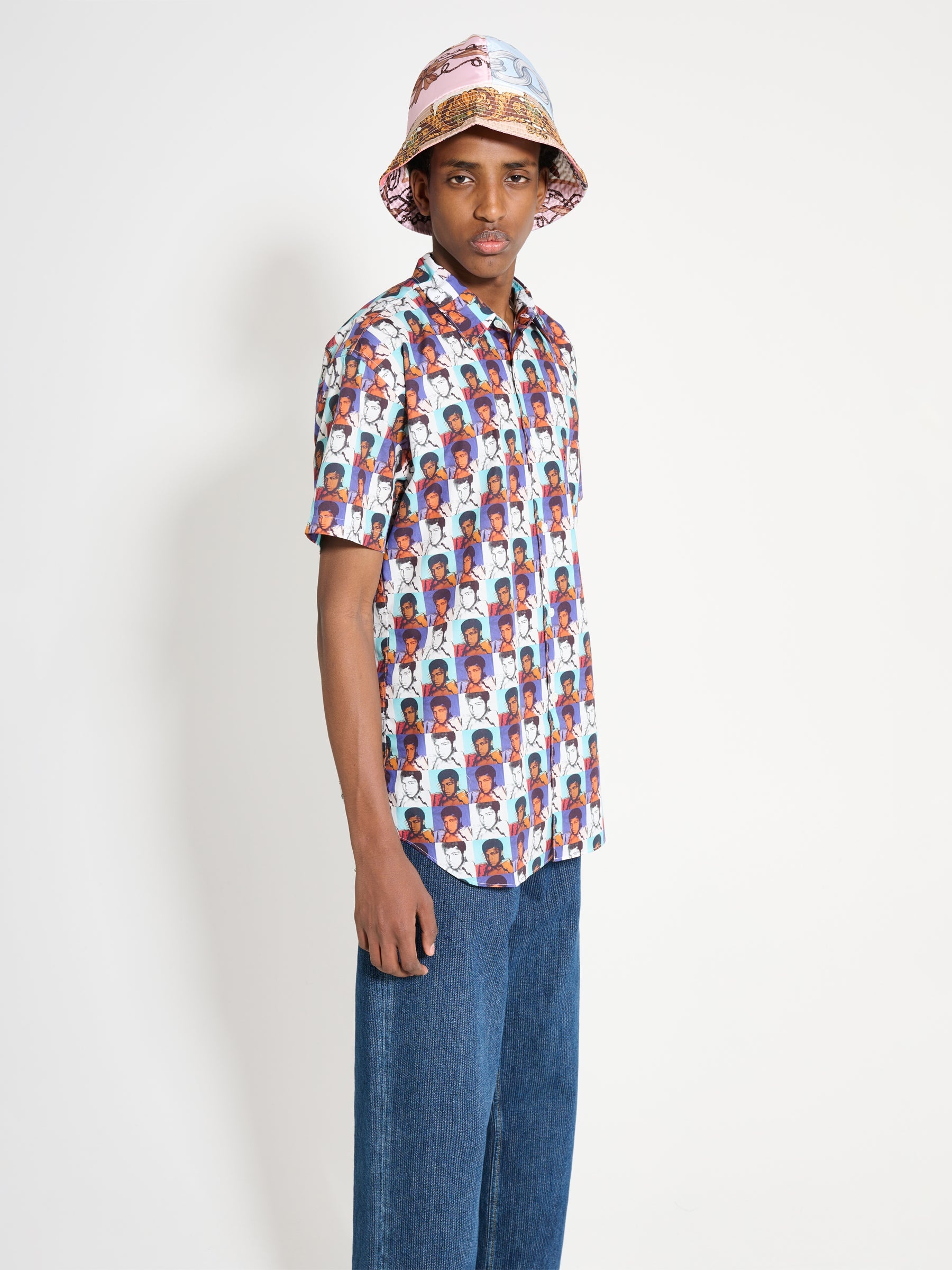 COMME DES GARÇONS SHIRT ANDY WARHOL SHORT SLEEVE SHIRT - 3