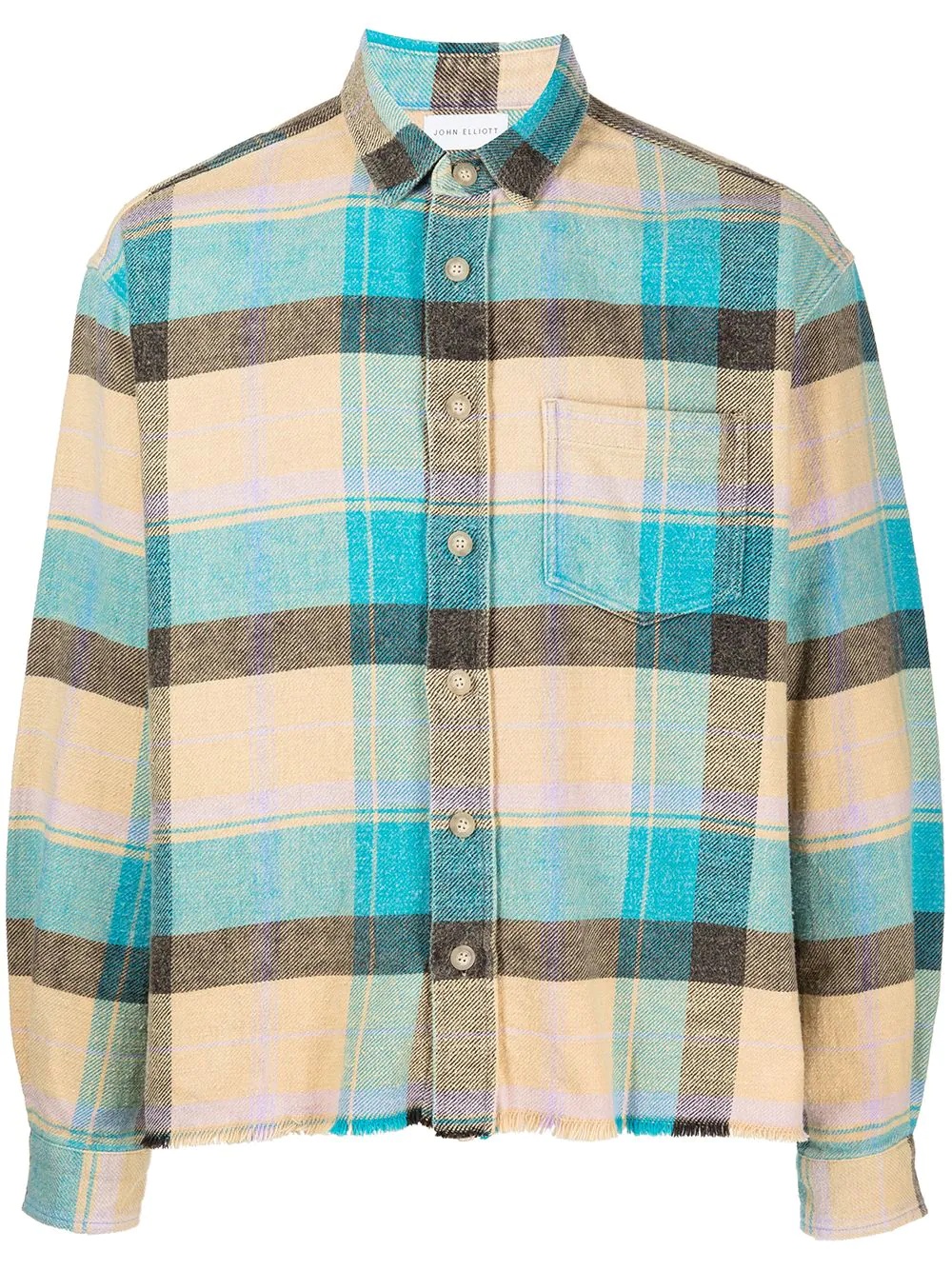 Hemi plaid-print shirt - 1