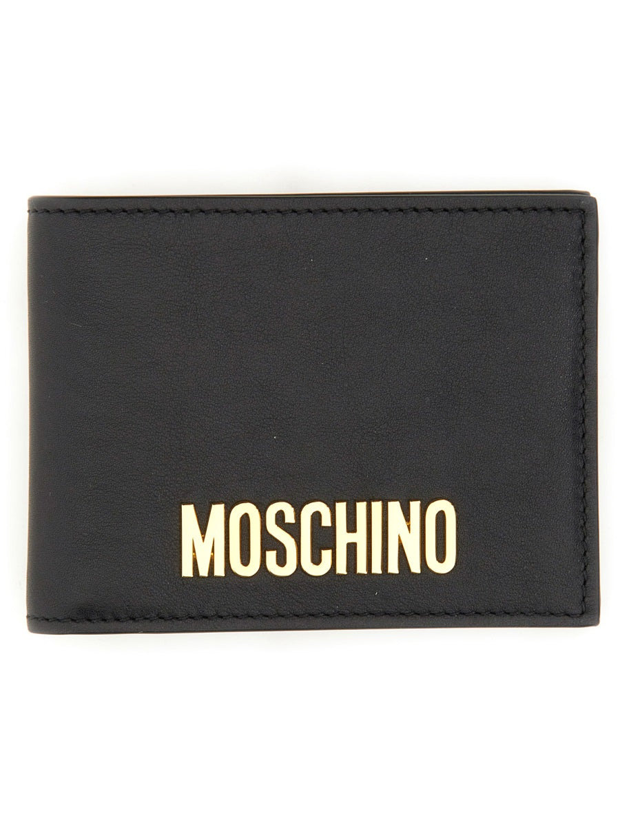 Moschino Men Wallet With Logo - 1