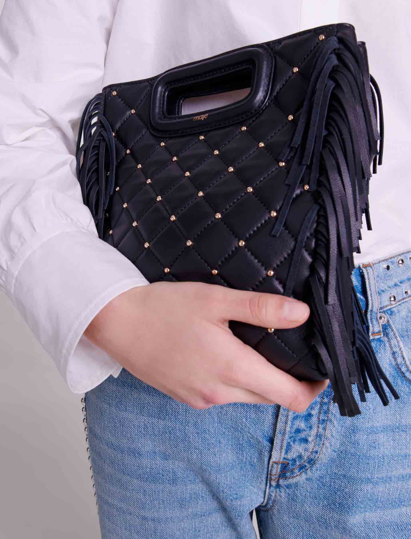 Wide-leg studded jeans - 9