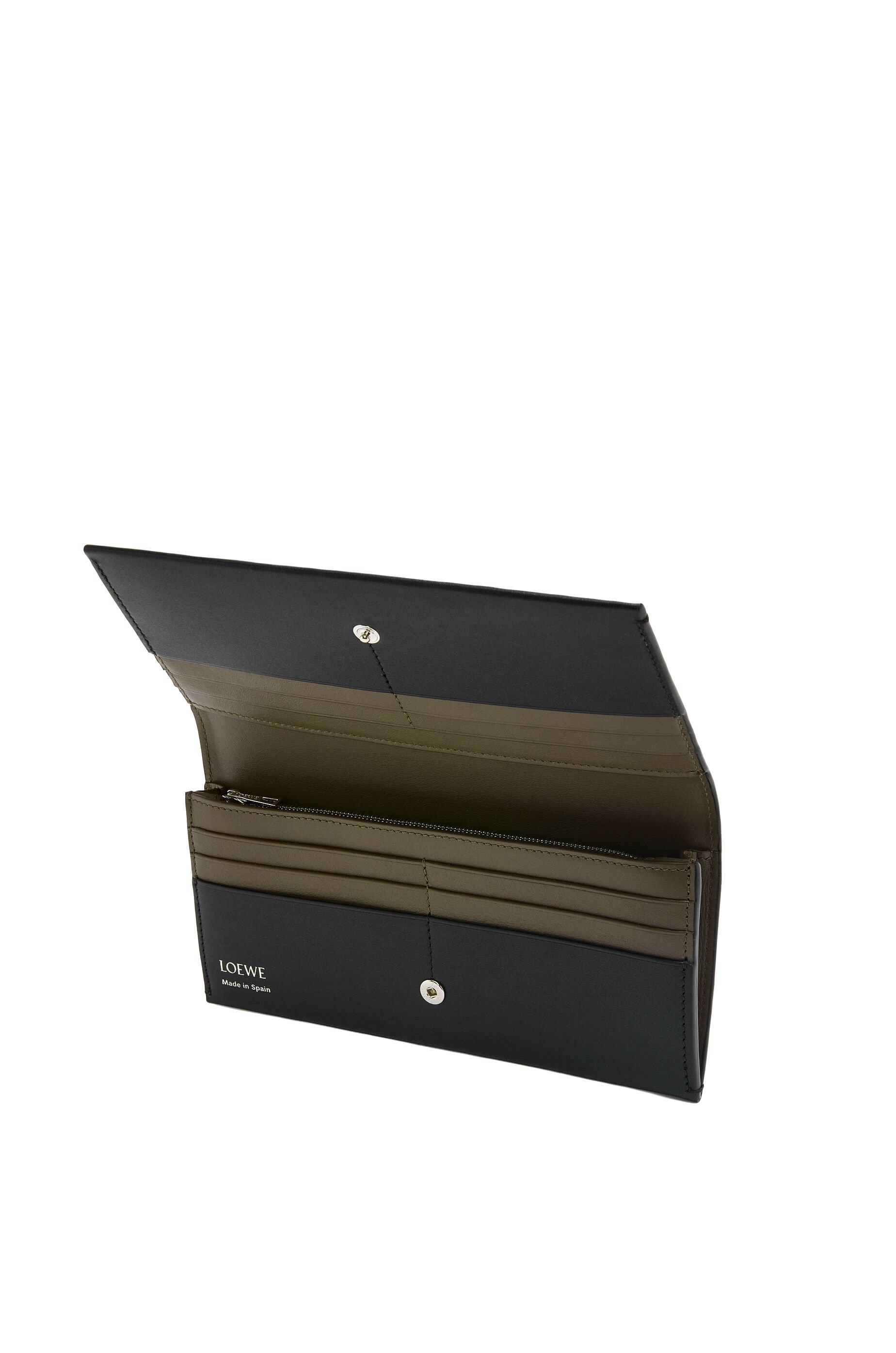 Long wallet in shiny nappa calfskin - 3