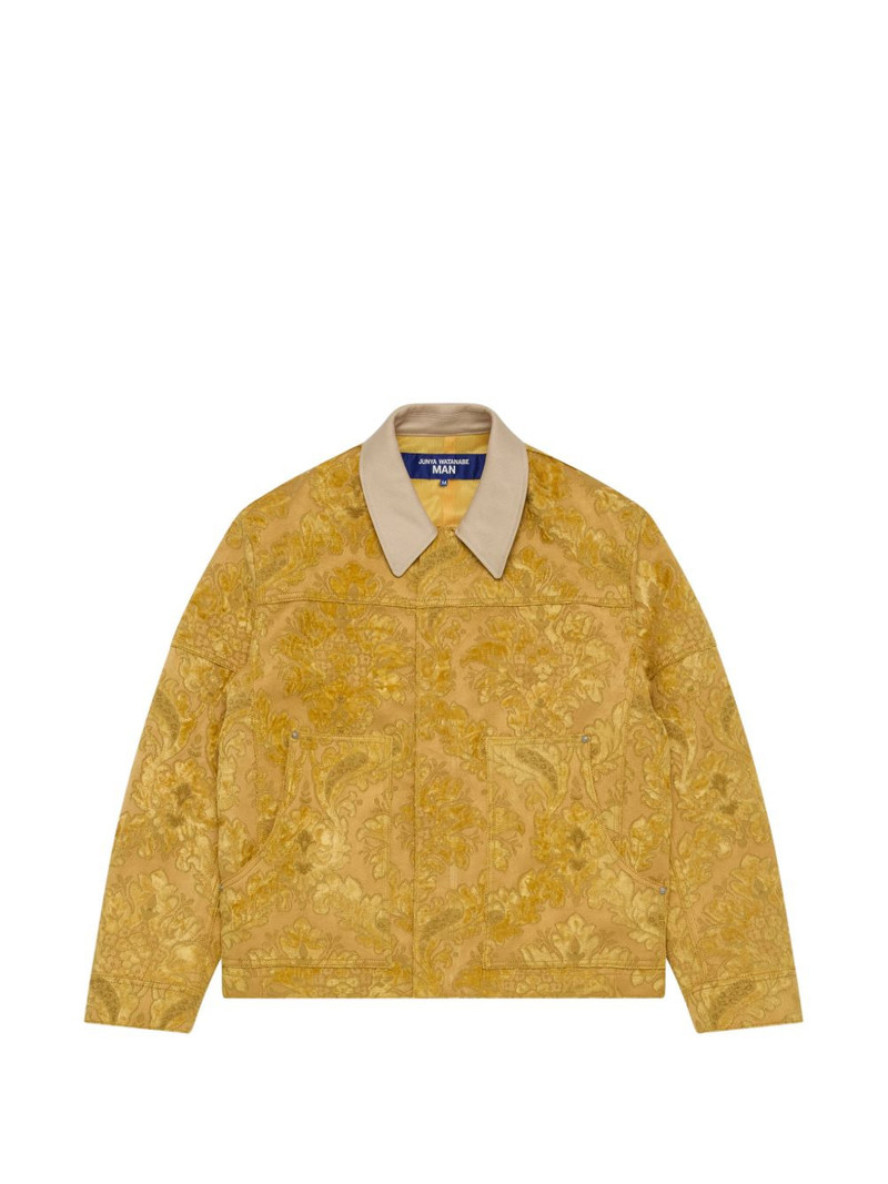 patterned shirt jacket 1