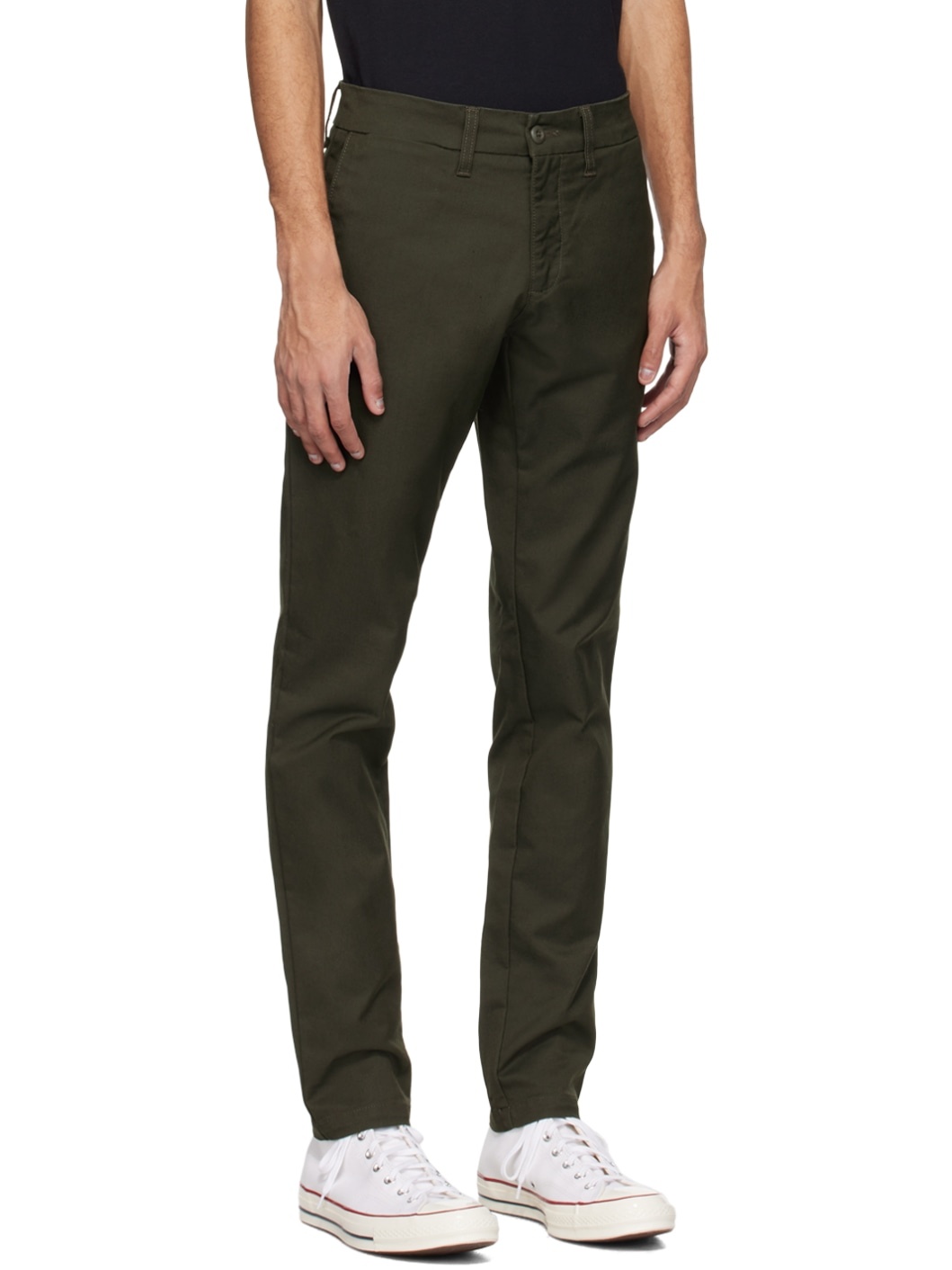 Khaki Sid Trousers - 2