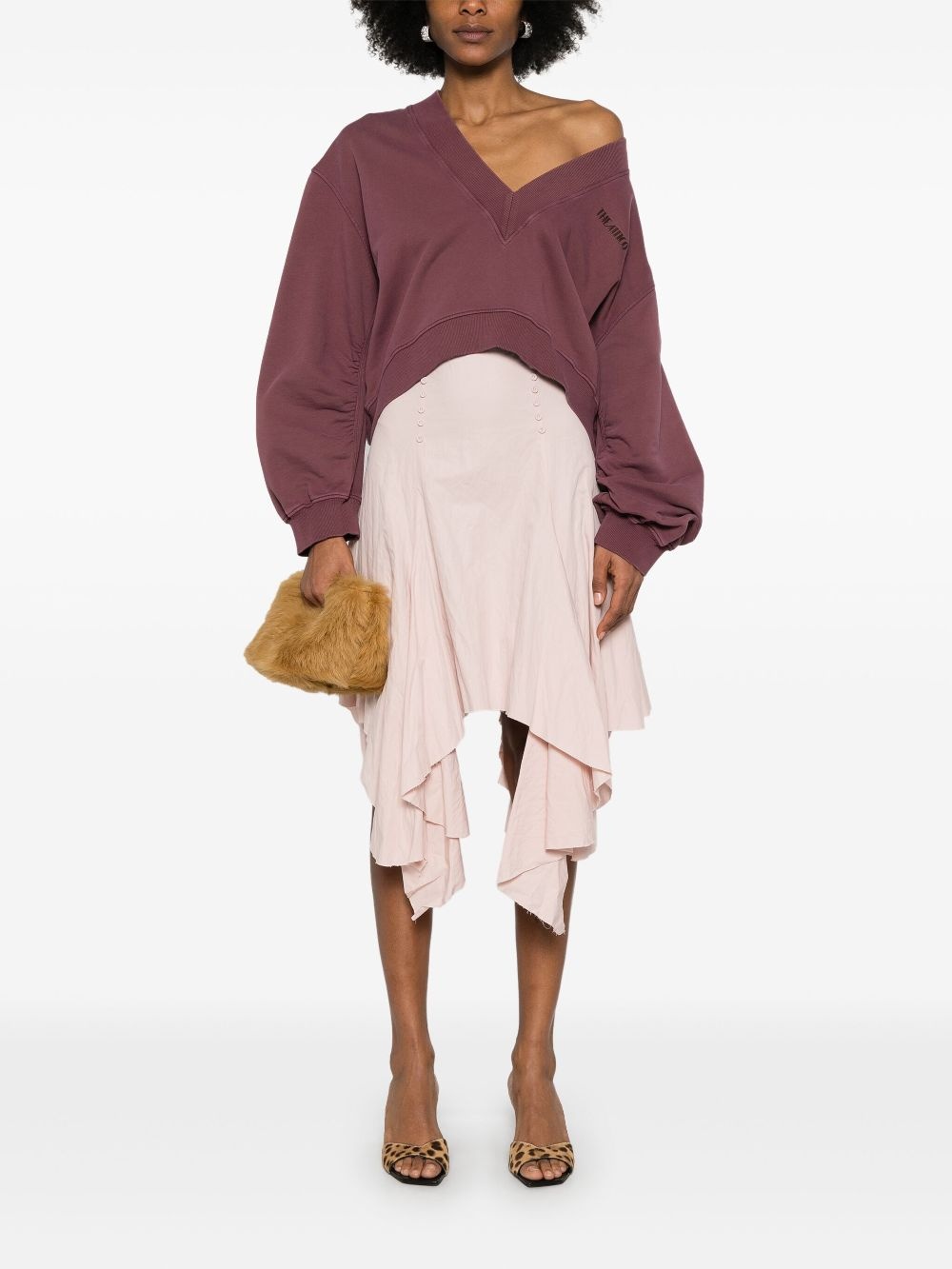 logo-embroidered sweatshirt - 2