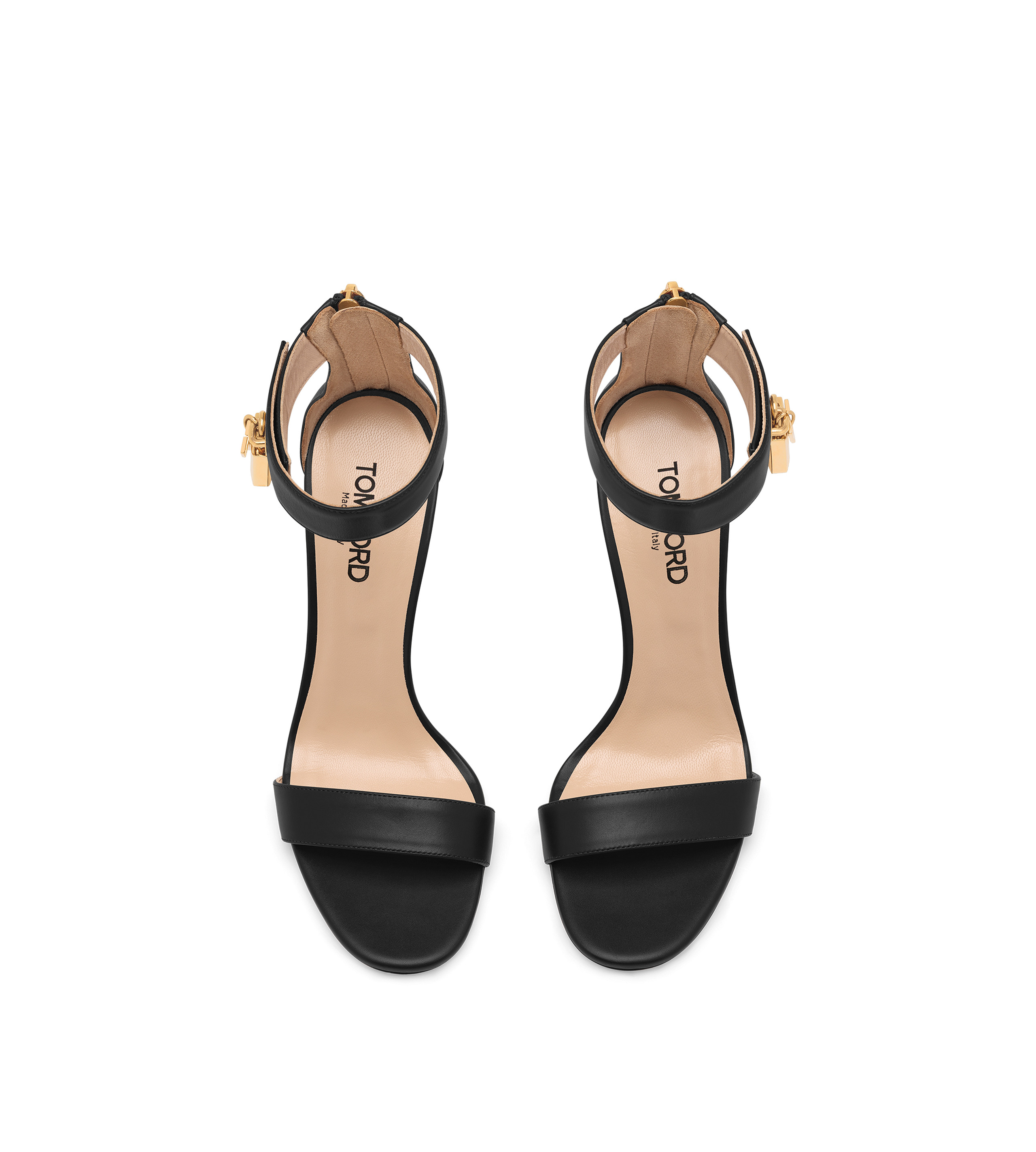 LEATHER PADLOCK SANDAL - 4